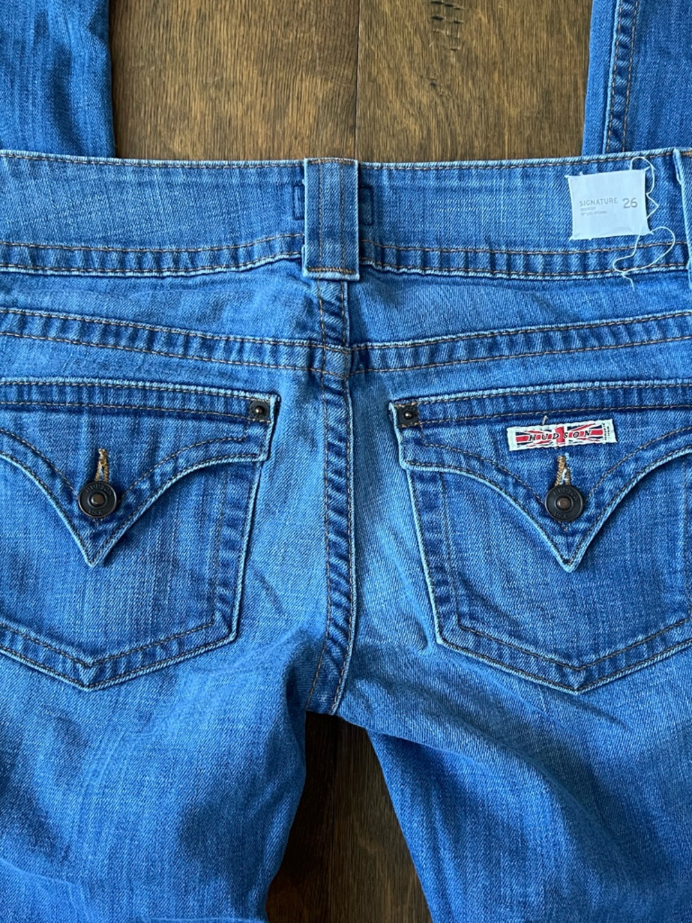 Hudson Jeans Women's Boot Cut Blue Denim